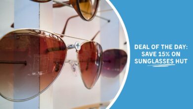 Deal of the Day: Save 15% on Sunglasses Hut