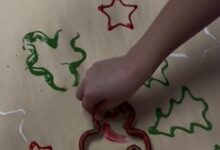 Turning Children’s Art into Holiday Gift Wrap