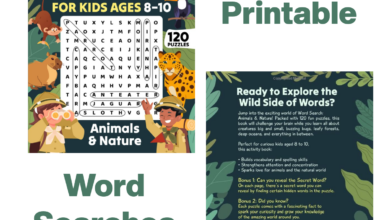 The Educational Power of Word Search Puzzles (FREE Printable)