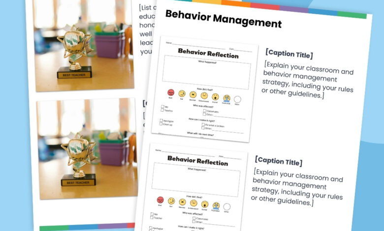 How To Create a Teaching Portfolio (Examples & Free Templates)