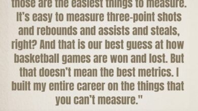 Take A Look At What This Former NBA Player Says About Metrics & See If It Also Relates To Schools