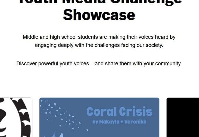The “Youth Media Challenge Showcase” Is A Great Authentic Audience For Student Work The “Youth Media Challenge Showcase” Is A Great Authentic Audience For Student Work