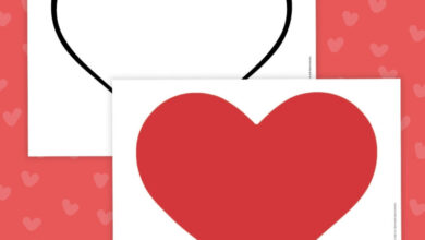 Free Printable Heart Bundle