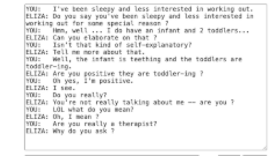 What Students Learned After Chatting With A 1960s Therapist-Bot.