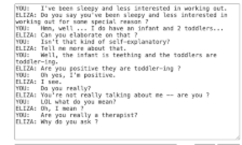 What Students Learned After Chatting With A 1960s Therapist-Bot.