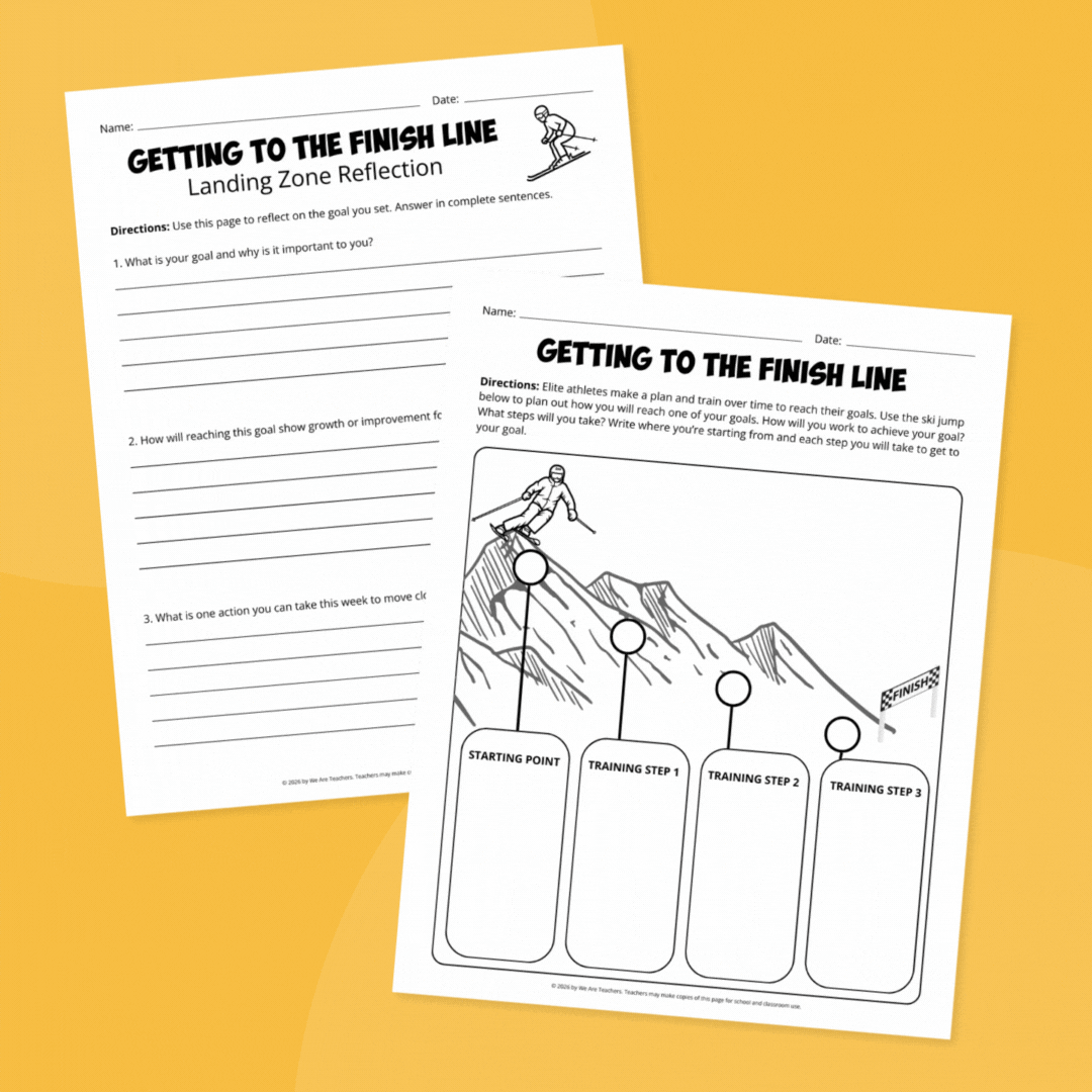 Winter Sports Worksheets (Free Printable Bundle)