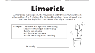 40 Silly and Fun Limericks for Kids