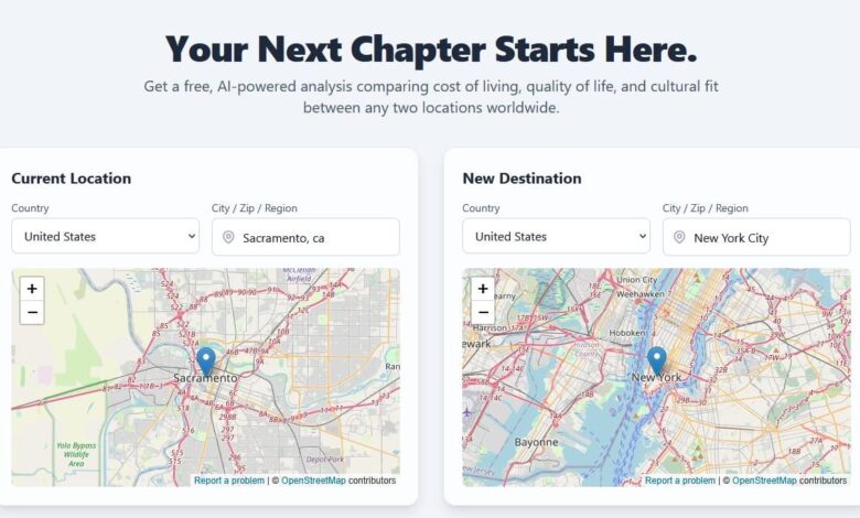 “New Life” Seems To Do An Excellent Job Of Comparing What Life Is Like In Two Different Places