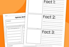Opinion Writing Graphic Organizer Bundle (Free Printable)