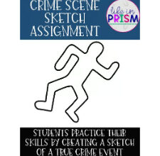 Sketch the Scene Forensic Science Activity Ideas