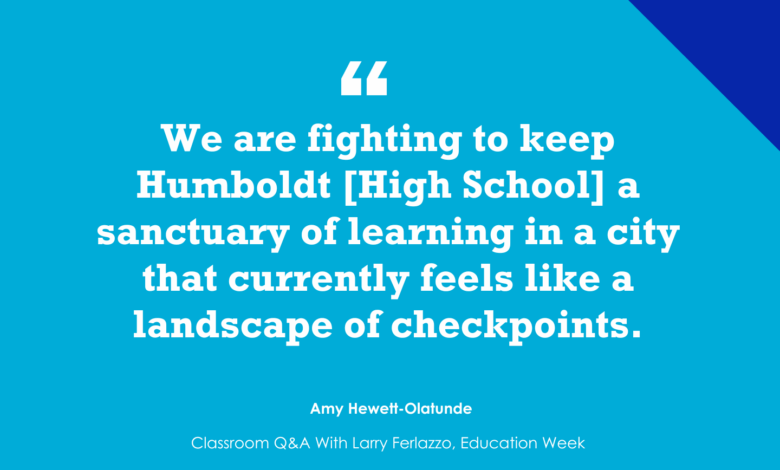 “Teachers Have to Be ‘Gatekeepers of Safety’ in Minnesota Since Killing of Renee Nicole Good”