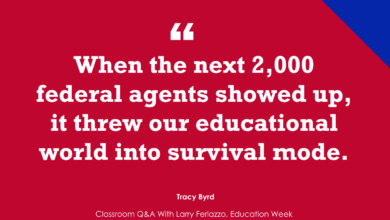 “‘Survival Mode’: A Minnesota Teacher of the Year Decries Immigration Crackdowns” “‘Survival Mode’: A Minnesota Teacher of the Year Decries Immigration Crackdowns”