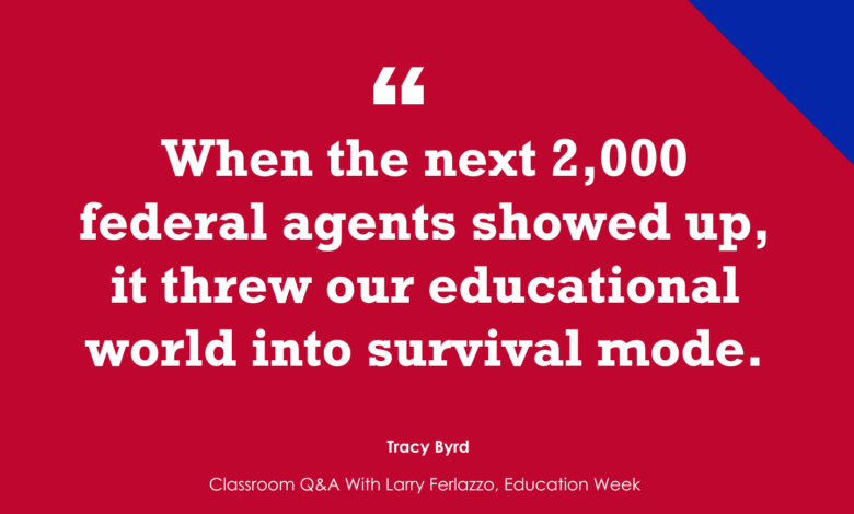 “‘Survival Mode’: A Minnesota Teacher of the Year Decries Immigration Crackdowns”