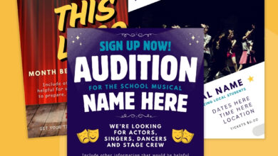 Free Customizable Flyers for Plays, Musicals, and More Free Customizable Flyers for Plays, Musicals, and More