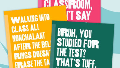 Free Printable Teen Slang Posters for Teachers Free Printable Teen Slang Posters for Teachers