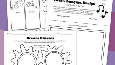 Free Printable Creativity Worksheets for Kids