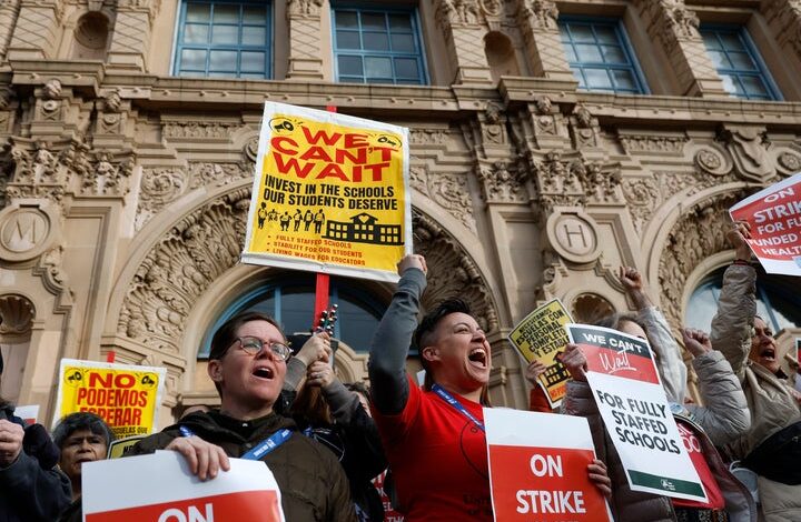 San Francisco Teachers Go On Strike For The First Time In Almost 50 Years San Francisco Teachers Go On Strike For The First Time In Almost 50 Years