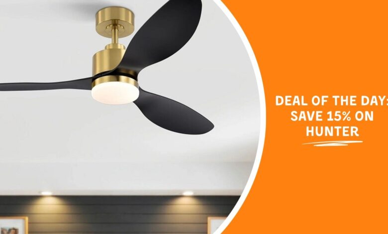 Deal of the Day: Save 15% on Hunter Deal of the Day: Save 15% on Hunter