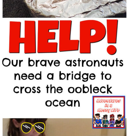 Can you cross the Oobleck Ocean? STEM oobleck lesson