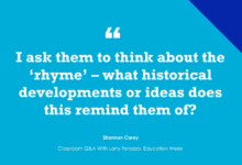 “Teaching Students How Today’s Events Parallel History”