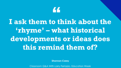 “Teaching Students How Today’s Events Parallel History”