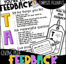 Peer Assessment for Students: Types and Teacher Tips