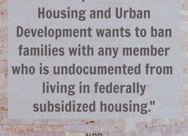 Trump Administration Not Satisfied With Traumatizing Students Through ICE Raids & Cutting Their Food Stamps, Now They Want To Throw Them Out of Their Homes