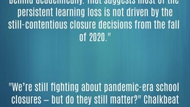 Yet Another Reason Why People Still Complaining About Physical School Closures During COVID Need To Get A Life Yet Another Reason Why People Still Complaining About Physical School Closures During COVID Need To Get A Life