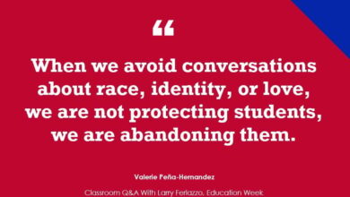 “If You Avoid Conversations About Race and Gender, You’re ‘Abandoning’ Students”