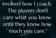 NBA Coach Echoes Rita Person’s Famous Line About Teaching