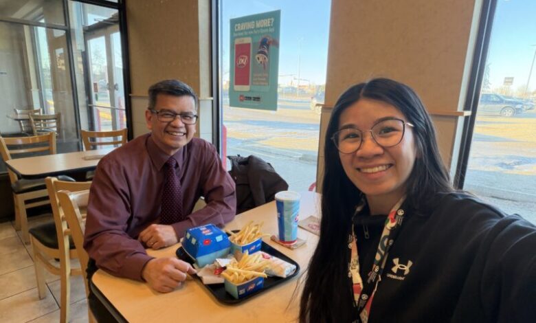 How Twinning With Dad Became a Tradition for This Teacher